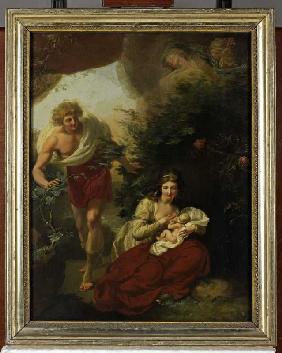 Szene aus Wielands 'Oberon' 1789