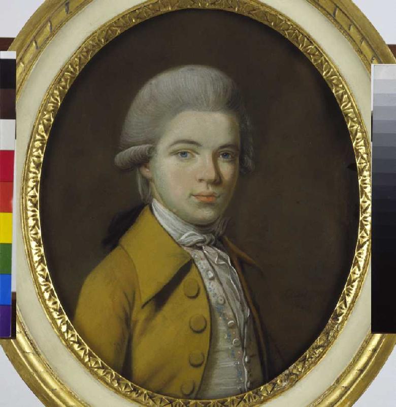 Alexander von Humboldt (Jugendbildnis) von Johann Heinrich Schmidt
