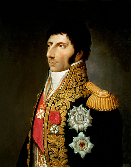 Portrait of Marshal Charles Jean Bernadotte (1763-1844) von Johann Jacob de Lose