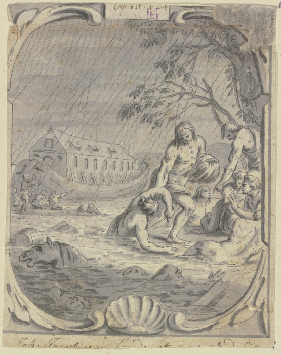 Die Sintflut von Johann Jakob von Sandrart