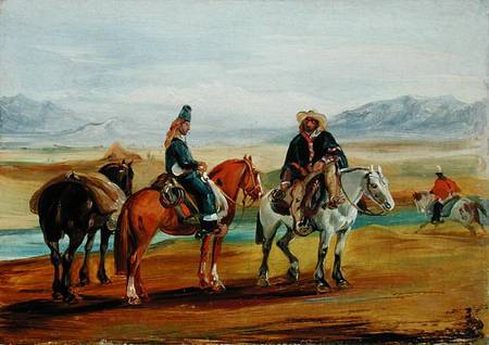 Chilean Huasos von Johann Moritz Rugendas