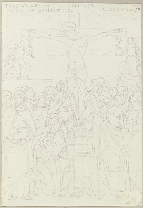 Die Kreuzigung Christi von Johann Anton Ramboux