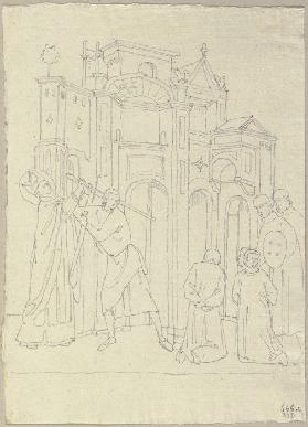 Geschichte des heiligen Nikolaus in der Kapelle des Heiligen in S. Francesco zu Assisi