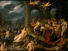 Ein Göttermahl (Die Hochzeit von Peleus und Thetis) 1600