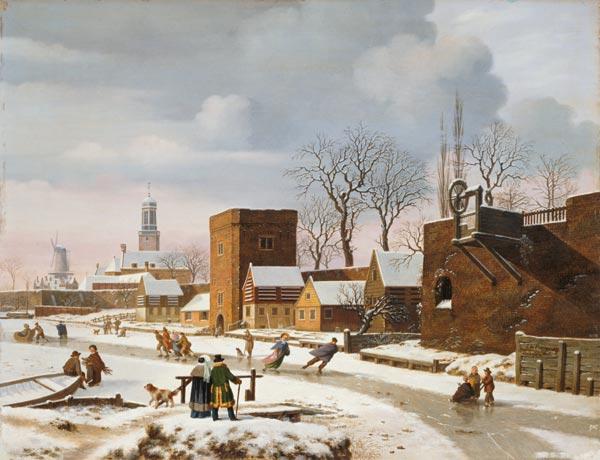 Holländische Winterlandschaft 1835