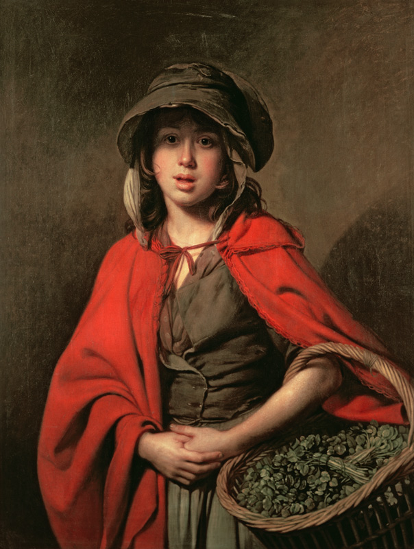 The Watercress Girl von Johann Zoffany