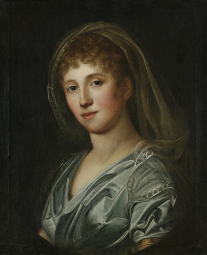 Bildnis einer jungen Dame aus westfälischem Adel von Johann Christoph Rincklake