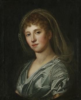 Bildnis einer jungen Dame aus westfälischem Adel Um 1800