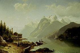 Der Geirangerfjord. 1873