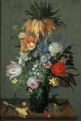 Blumenstillleben mit der Kaiserkrone 1626