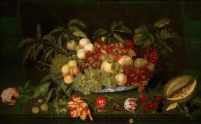 Stillleben mit Früchten 1625