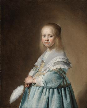 Mädchen in Blau 1641
