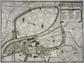 Berlin, Stadtplan 1650