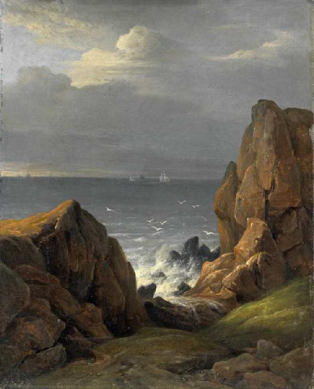 Küste bei Kullen von Johann Ludwig Gebhard Lund
