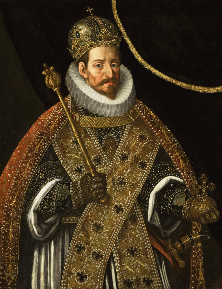 Porträt von Kaiser Matthias (1557-1619) im Kaiserornat von Johann or Hans von Aachen