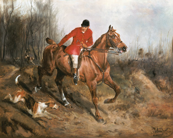Hunting Scene von John Alfred Wheeler