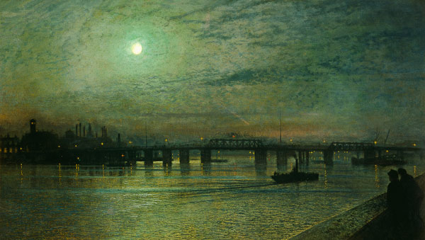 Battersea Bridge von John Atkinson Grimshaw