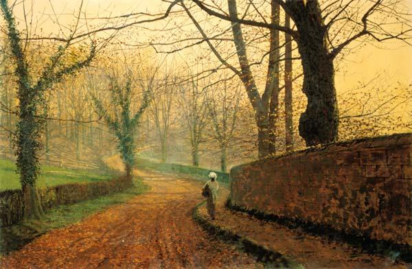 Herbst im Stapleton Park. 1891