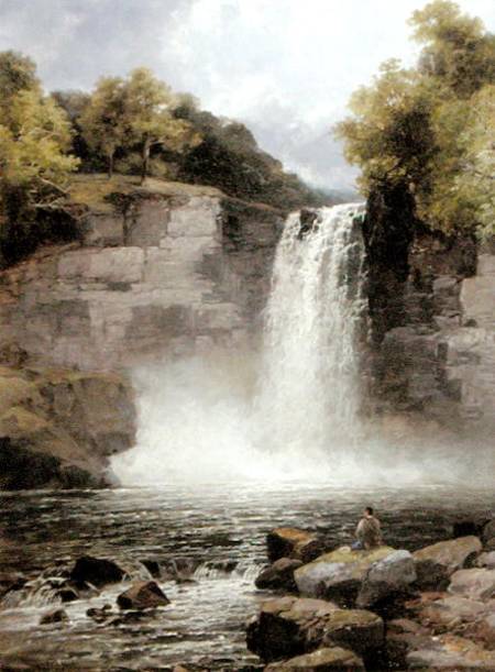 Ruthven Falls, North Wales von John Brandon Smith