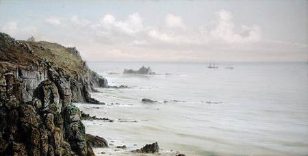 A Rocky Coastline von John Brett