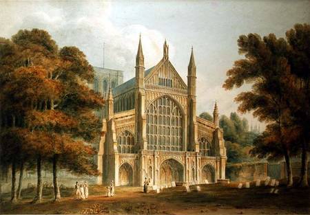 Winchester Cathedral von John Buckler
