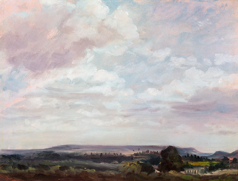 View in Wiltshire von John Constable
