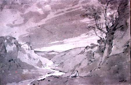 On the Dove near Buxton von John Constable