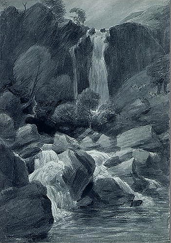 Taylor Ghyll, Sty Head, Borrowdale von John Constable