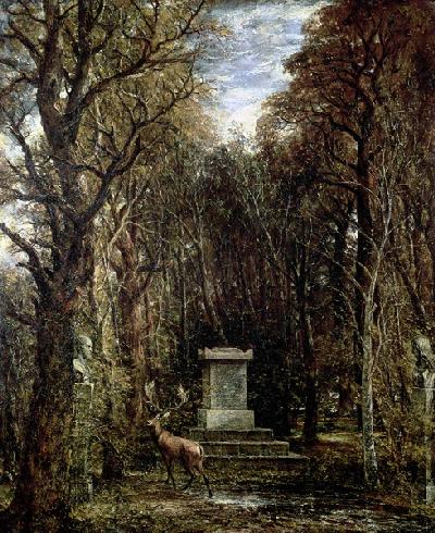 The Cenotaph to Reynold''s Memory, Coleorton, c.1833