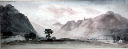 View in Borrowdale von John Constable