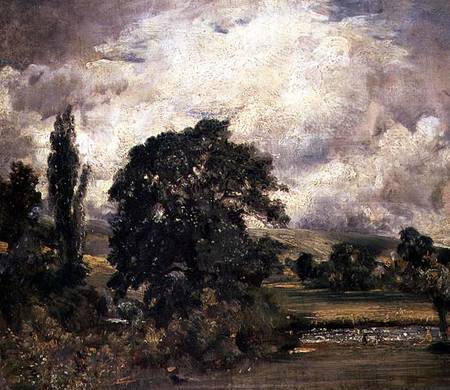 Water Meadows Near Salisbury von John Constable