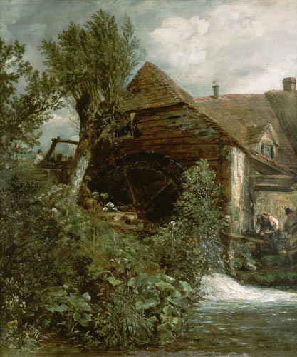 Watermill at Gillingham, Dorset von John Constable