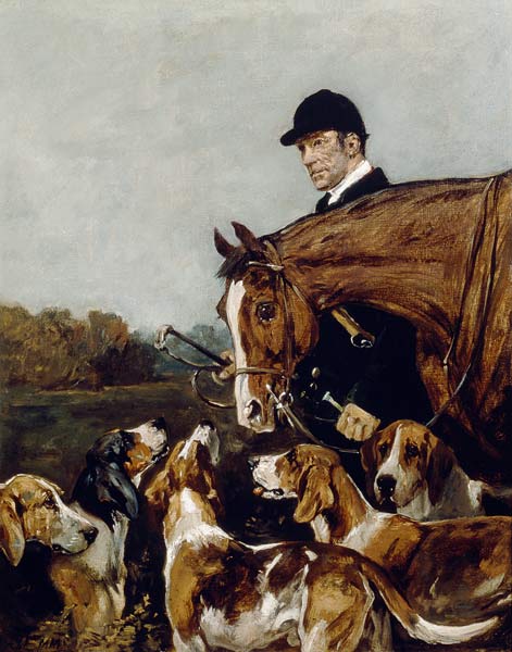 George Wateridge, Huntsman to the New Forest Buckhounds von John Emms