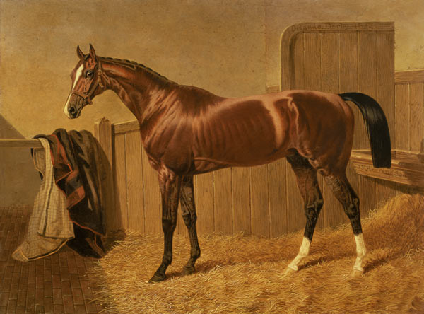 'Orlando' Winner of the Derby in 1844 von John Frederick Herring d.Ä.