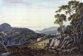 View from the Dargle to Bray, Glen of the Downs, Co. Wicklow c.1822