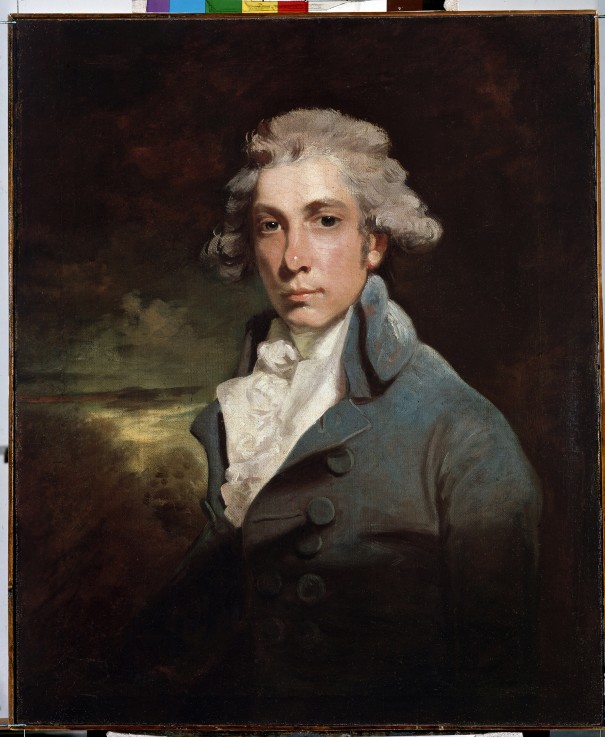 Porträt des Dramatikers und Politikers Richard Brinsley Sheridan (1751-1816) von John Hoppner