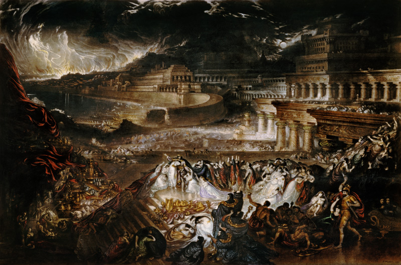 The Fall of Nineveh von John Martin