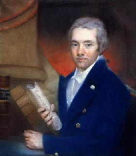 Portrait of William Wilberforce (1759-1833) by William Lane (1746-1819) (pastel on paper) 16th