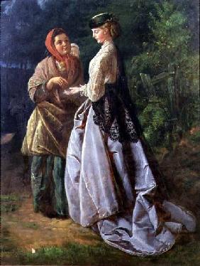 Janet and the Strolling Fortune-Teller 1859