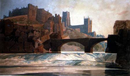 Durham Castle and Cathedral von John Sell Cotman