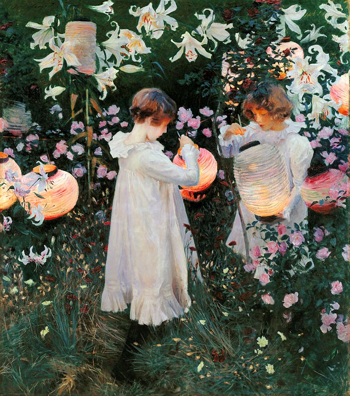 Carnation, Lily, Lily, Rose von John Singer Sargent
