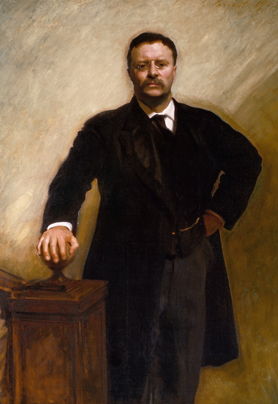 Portrait of Theodore Roosevelt von John Singer Sargent