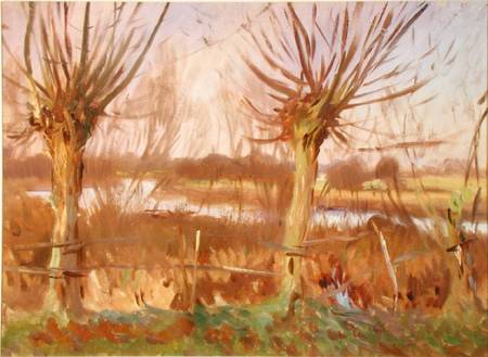 Landscape with Trees, Calcot-on-the-Thames von John Singer Sargent