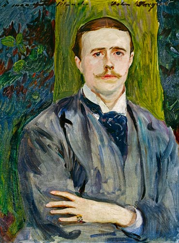 Portrait of Jacques-Emile Blanche (1861-1942) von John Singer Sargent