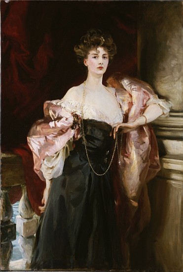 Portrait of Lady Helen Vincent, Viscountess D''Abernon von John Singer Sargent
