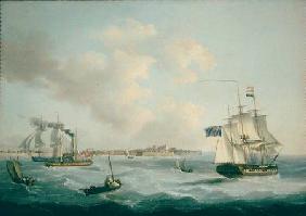 Shipping off Margate 1825