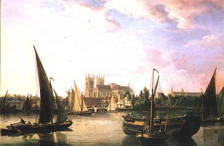 A View of Westminster von John Thomas Serres