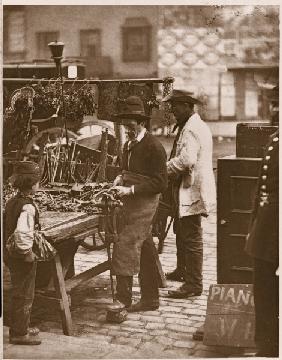 The Street Locksmith, from ''Street Life in London'', 1877-78 (woodburytype) 