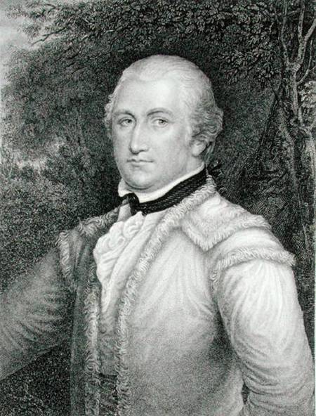 Brigadier General Daniel Morgan (1736-1802) engraved by John Francis Eugene Prud'Homme (1800-92) aft von John Trumbull