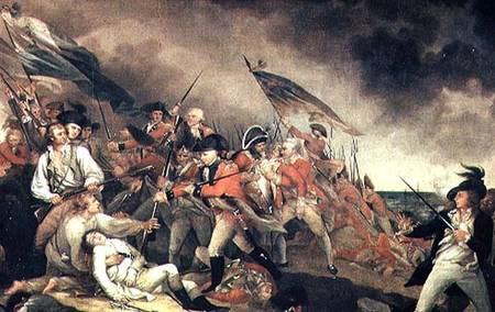 The Death of General Warren at the Battle of Bunker Hill in 1775 von John Trumbull